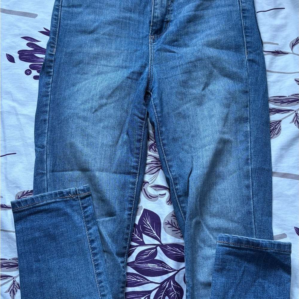 Garage High Rise Blue Jeans